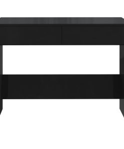 Scrivania Nera 101x50x76,5 Cm In Truciolato