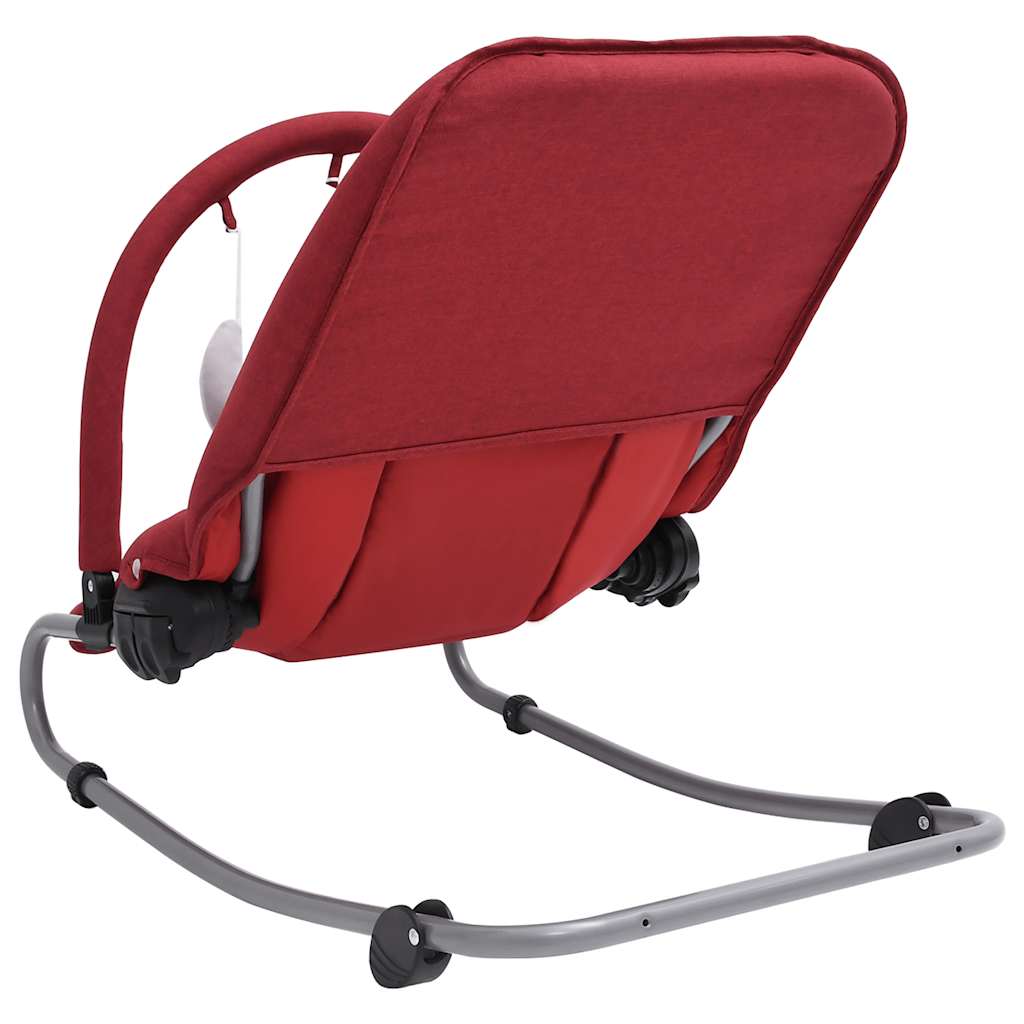 Sdraietta Per Neonato Rosso In Acciaio