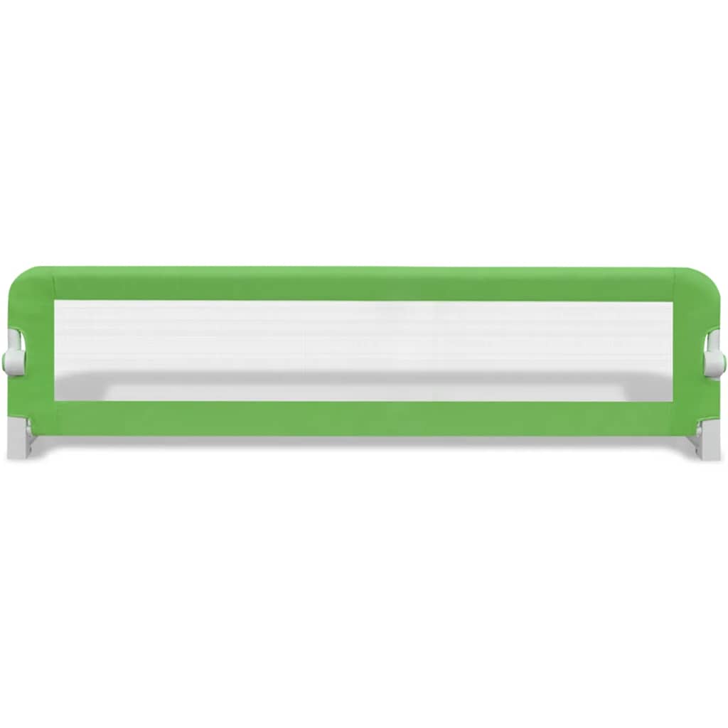 Sponde Letto Per La Sicurezza Dei Bambini 2 Pz Verde 150x42 cm - Image 3