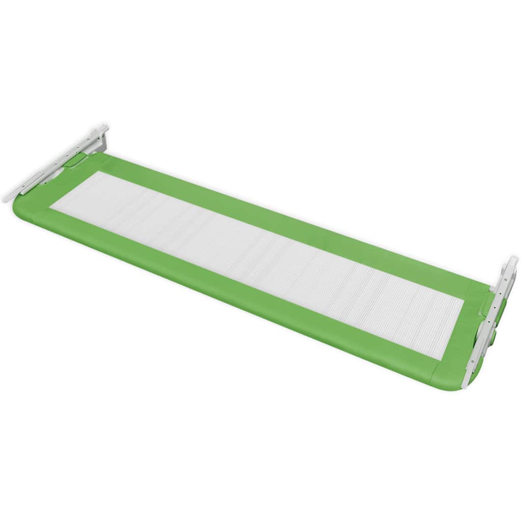 Sponde Letto Per La Sicurezza Dei Bambini 2 Pz Verde 150x42 cm - Image 4