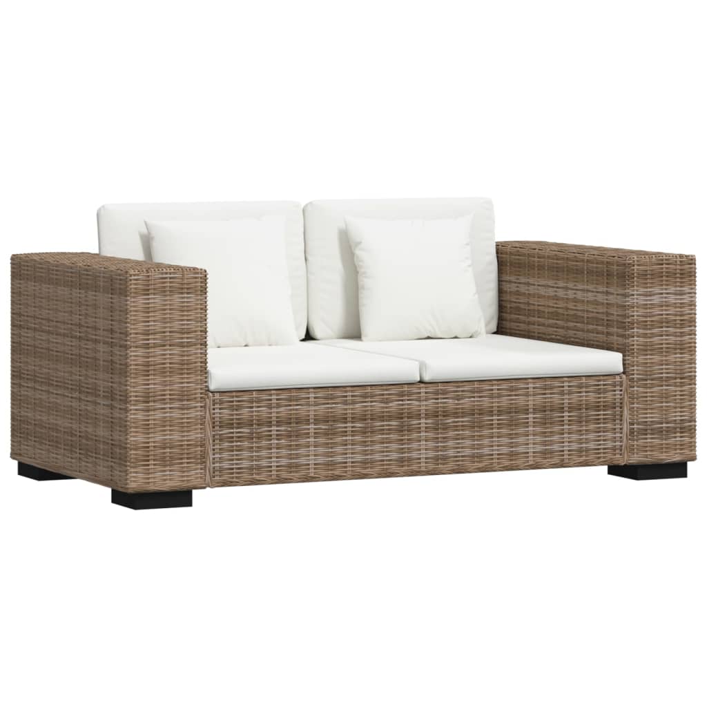 Set Divani A 2 Posti E 3 Posti In Vero Rattan