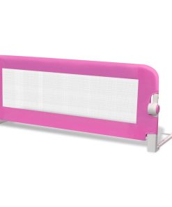 Sponde Letto Per La Sicurezza Dei Bambini 2 Pz Rosa 102x42 cm