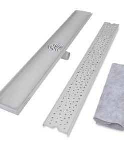 Canaletta Di Drenaggio Per Doccia A Bolle 1030x140mm In Acciaio