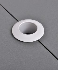 Set Tavolo Da Campeggio Con 4 Sedie In Alluminio Leggero Grigio