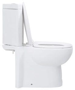Vaso Wc In Ceramica Da Bagno Ad Angolo Bianco