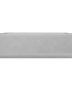 Lavandino 41x30x12 Cm In Ceramica Argento