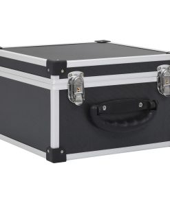 Custodia Cd Per 40 Cd In Alluminio Abs Nero