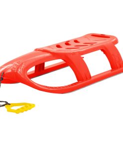 Slittino Per Bambini Rosso 102,5x40x23 Cm In Polipropilene