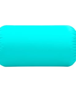 Rullo Da Ginnastica Gonfiabile Con Pompa 120x75 Cm In Pvc Verde