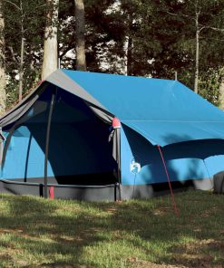 Tenda Da Campeggio Per 2 Persone Blu Impermeabile