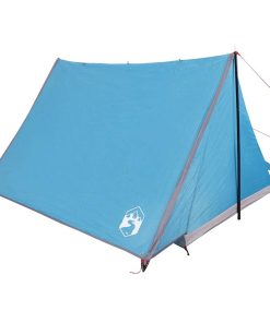 Tenda Da Campeggio Per 2 Persone Blu Impermeabile