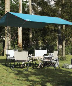 Telone Da Campeggio Blu 360x294 Cm Impermeabile
