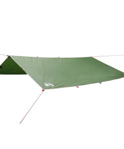 Telone Da Campeggio Verde 400x294 Cm Impermeabile