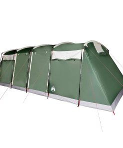Tenda Familiare A Tunnel Per 10 Persone Verde Impermeabile