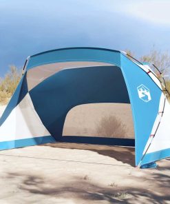Tenda Da Spiaggia Azzurra 274x178x170/148 Cm Poliestere 185t