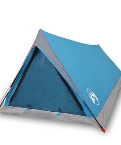 Tenda Da Campeggio Per 2 Persone Blu Impermeabile