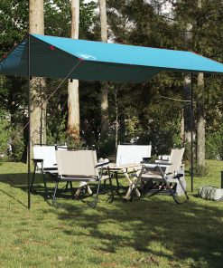 Telone Da Campeggio Blu 400x294 Cm Impermeabile