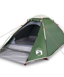 Tenda Da Campeggio A Cupola Per 2 Persone Verde Impermeabile