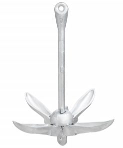 Ancora Pieghevole Argento 1,5 Kg In Ferro Malleabile