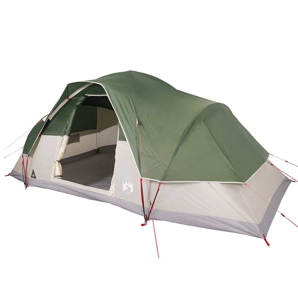 Tenda Da Campeggio A Cupola Per 9 Persone Verde Impermeabile