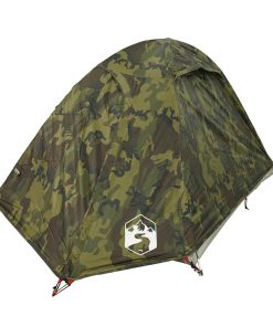 Tenda Da Campeggio A Cupola 2 Persone Mimetica Impermeabile