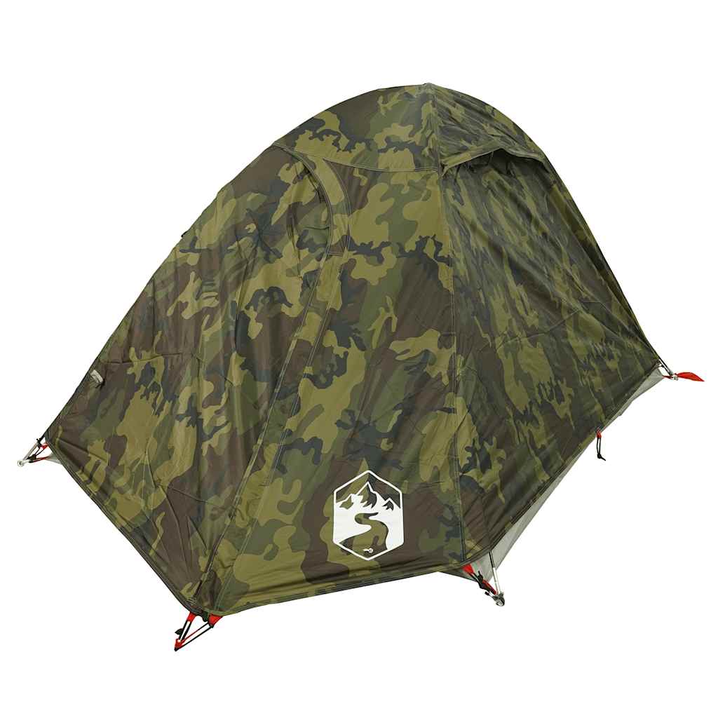 Tenda Da Campeggio A Cupola 2 Persone Mimetica Impermeabile