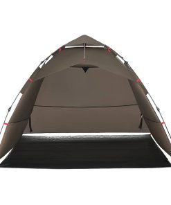 Tenda Da Pesca 4 Persone Marrone A Rilascio Rapido