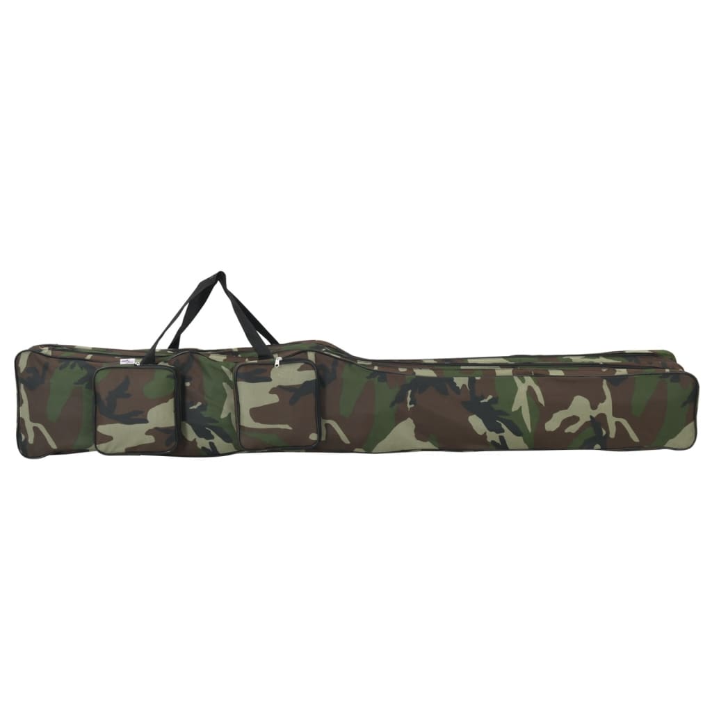 Borsa Per Canna Da Pesca Verde Mimetico 150 Cm Tessuto Oxford - Image 2