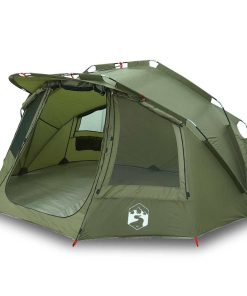 Tenda Da Pesca Per 5 Persone Verde Oliva Impermeabile
