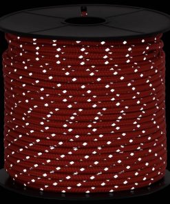 Corda Tenda Con Strisce Riflettenti E Chiavi 50 M 4 mm