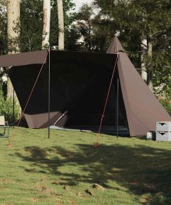 Tenda Familiare Tipi Per 8 Persone Marrone Impermeabile