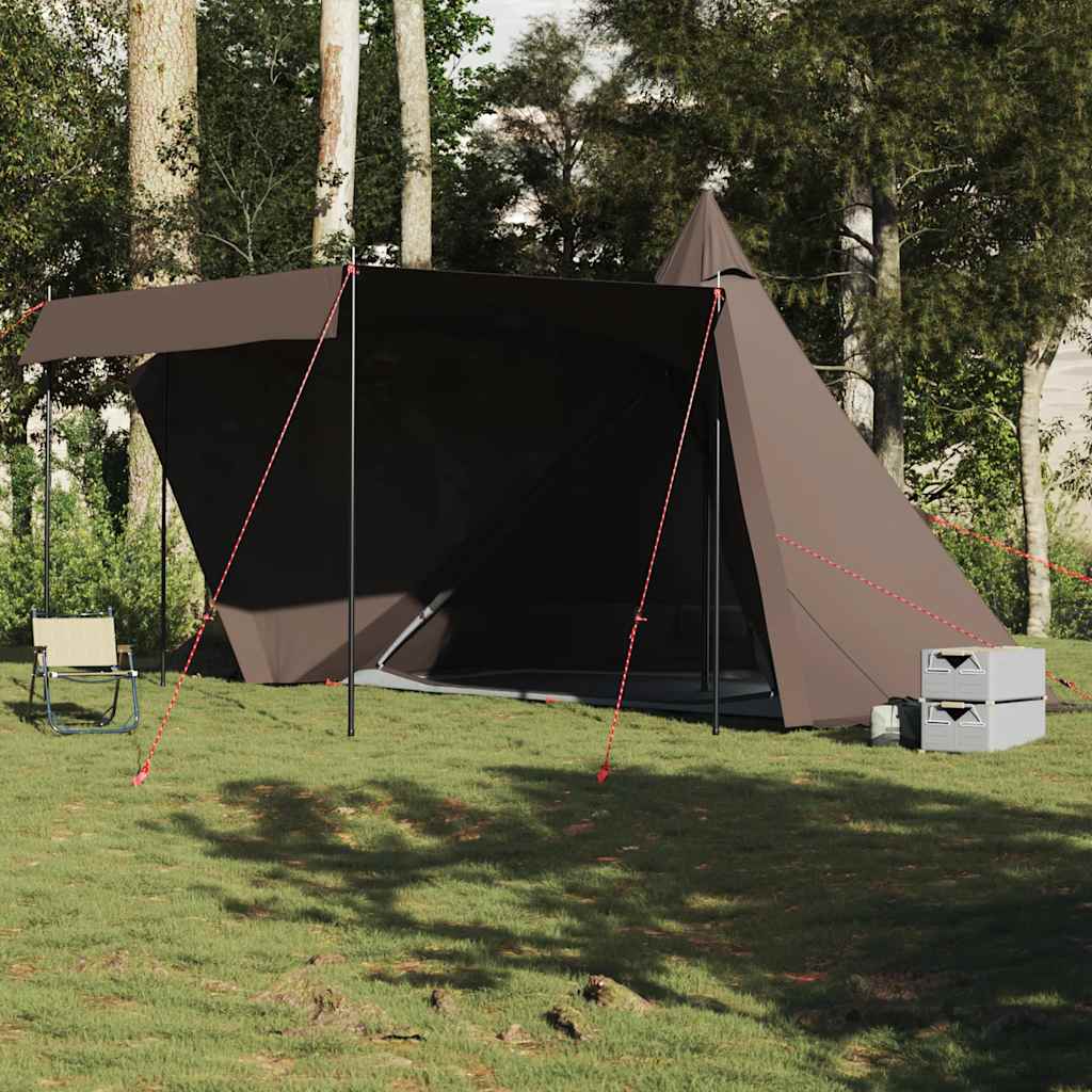 Tenda Familiare Tipi Per 8 Persone Marrone Impermeabile