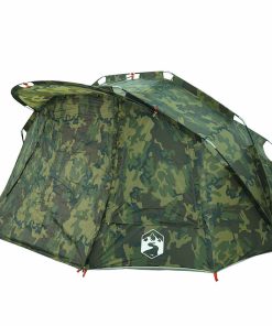 Tenda Da Pesca Per 5 Persone Mimetica Impermeabile