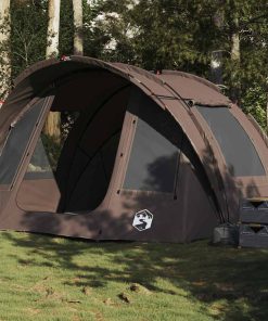 Tenda Da Pesca Per 2 Persone Marrone Impermeabile