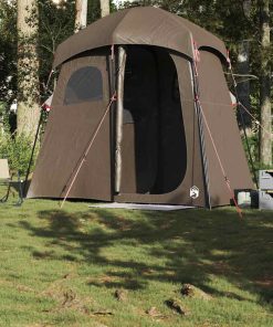 Tenda Da Doccia Per 2 Persone Marrone Impermeabile