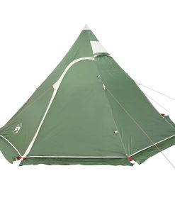 Tenda Da Campeggio Tipi Per 5 Persone Verde Impermeabile