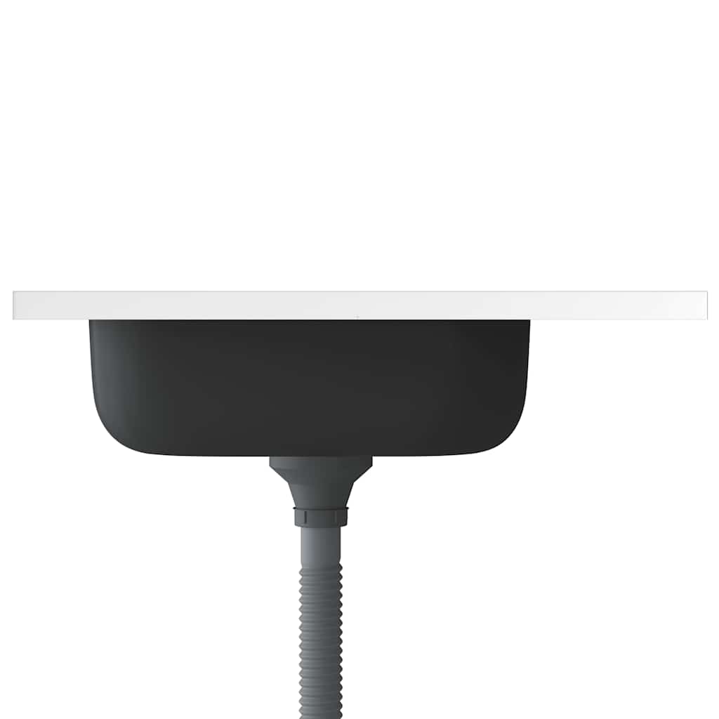 Lavello Da Cucina Con Scarico Argento 600x600x155 Mm Acciaio - Image 6