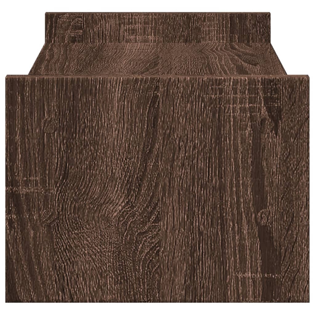 Supporto Per Monitor Rovere Marrone 50x27x20 Cm In Truciolato