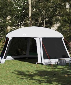 Tenda Da Piscina Con Patta Rimovibile&pareti In Rete 618x532 cm