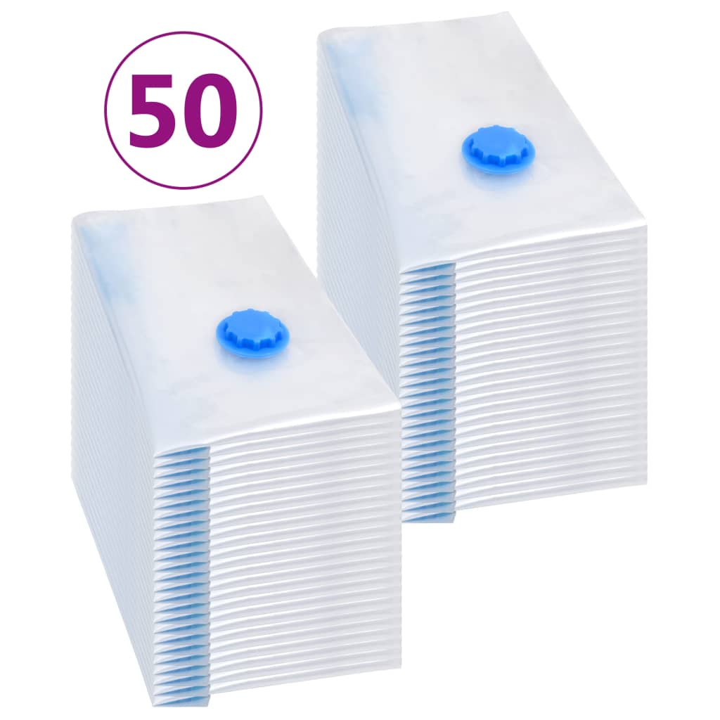 Sacchetti Da Viaggio Sottovuoto Per Vestiti 60x40 Cm 50 pz - Image 2