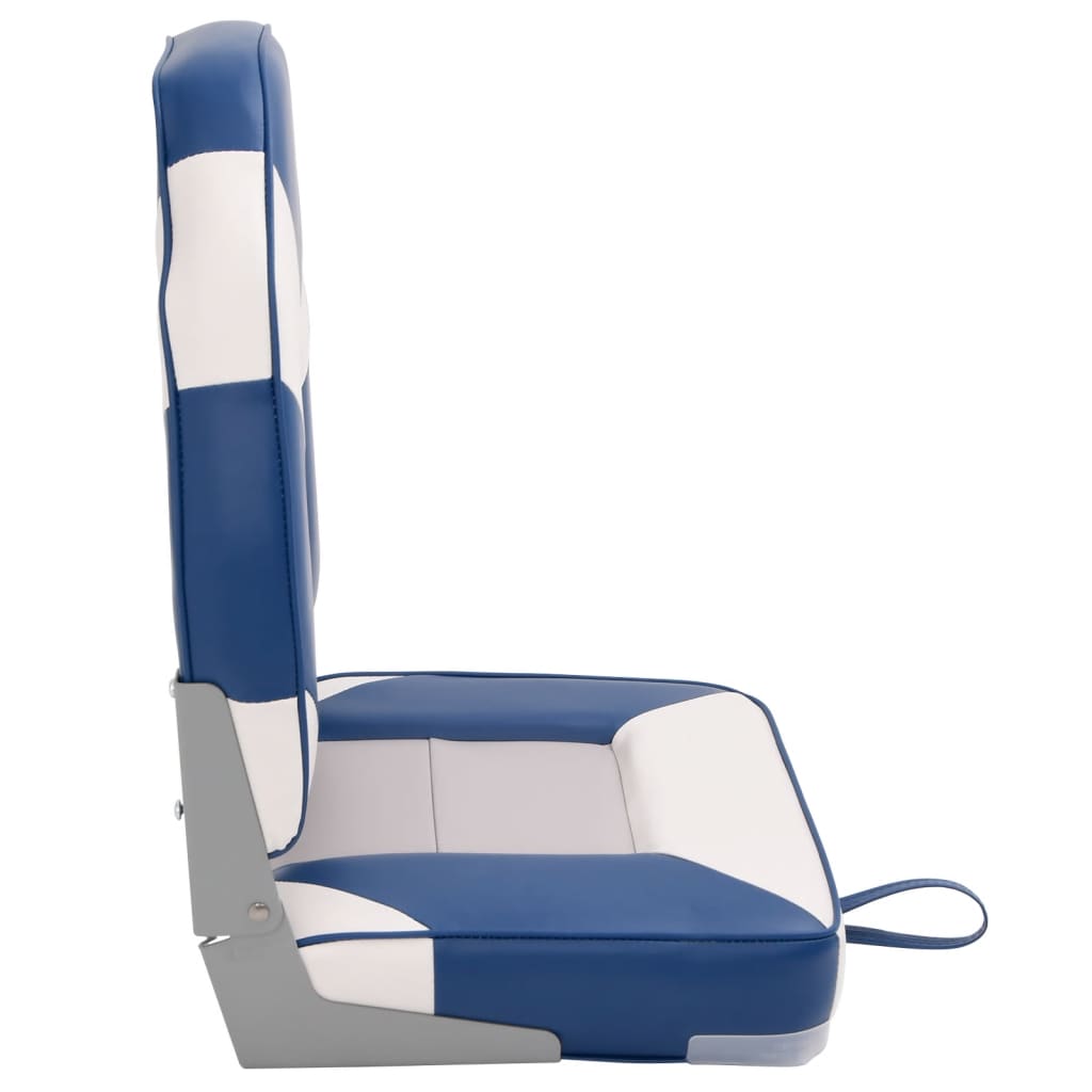 Sedile Per Barca Con Schienale Alto Pieghevole 39x43x58 cm
