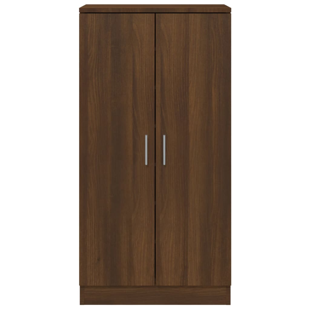 Scarpiera Rovere Marrone 55x35x108 Cm In Legno Multistrato - Image 2