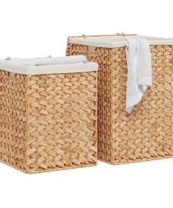 Cesti Portabiancheria 2 Pz Giacinto D'acqua