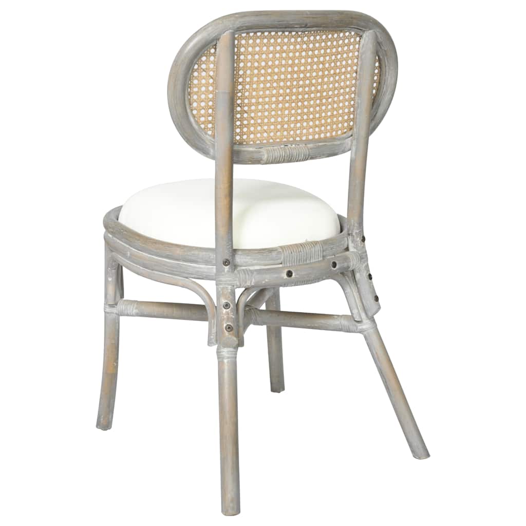 Sedie Per Sala Da Pranzo 2 Pz Grigie In Tela