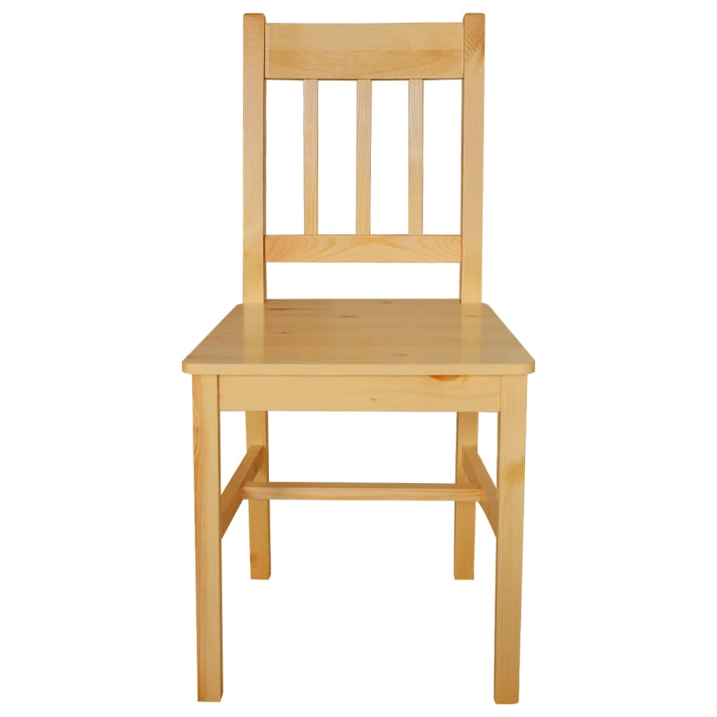Sedie Da Pranzo 6 Pz In Legno Di Pino