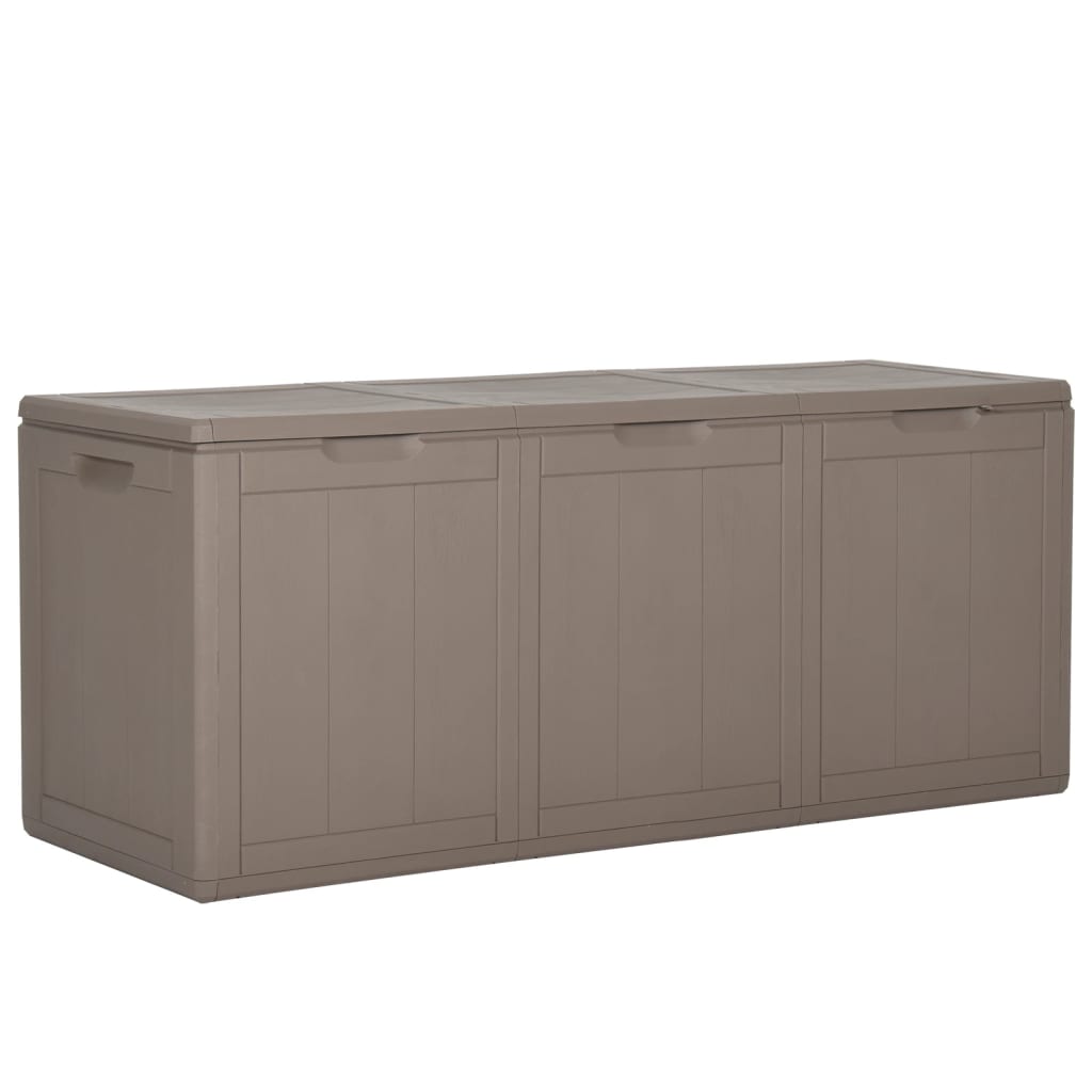 Baule Da Giardino 270 L Marrone Aspetto Legno In pp - Image 5