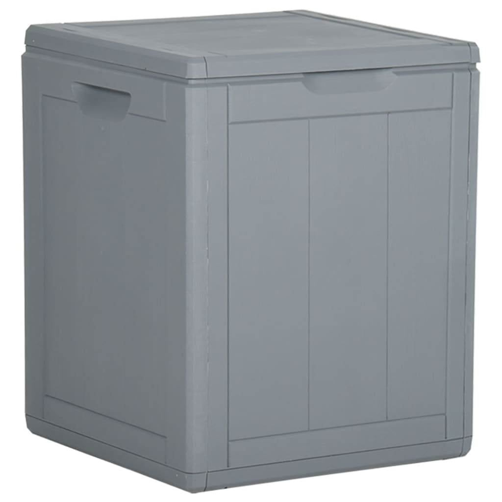 Baule Da Giardino 90 L Grigio Aspetto Legno In pp - Image 4