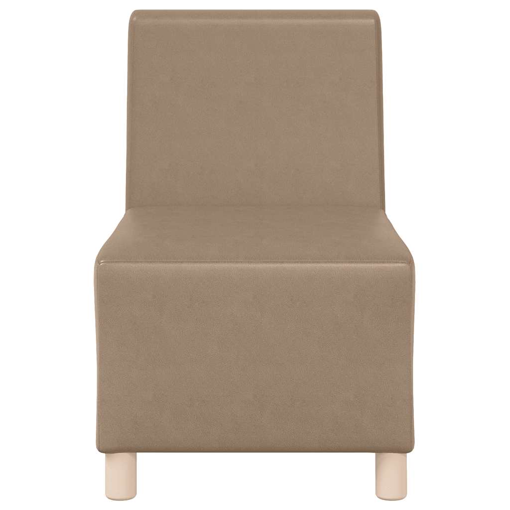 § Unità Di Divano Modulare Senza Braccioli § Cappuccino - Image 4