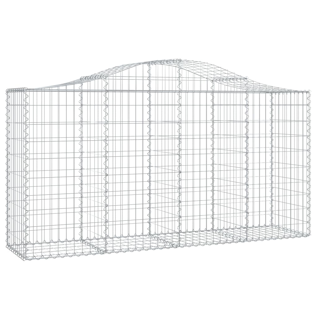 Cesti Gabbioni Ad Arco 25 Pz 200x50x100/120 Cm Ferro Zincato - Image 3