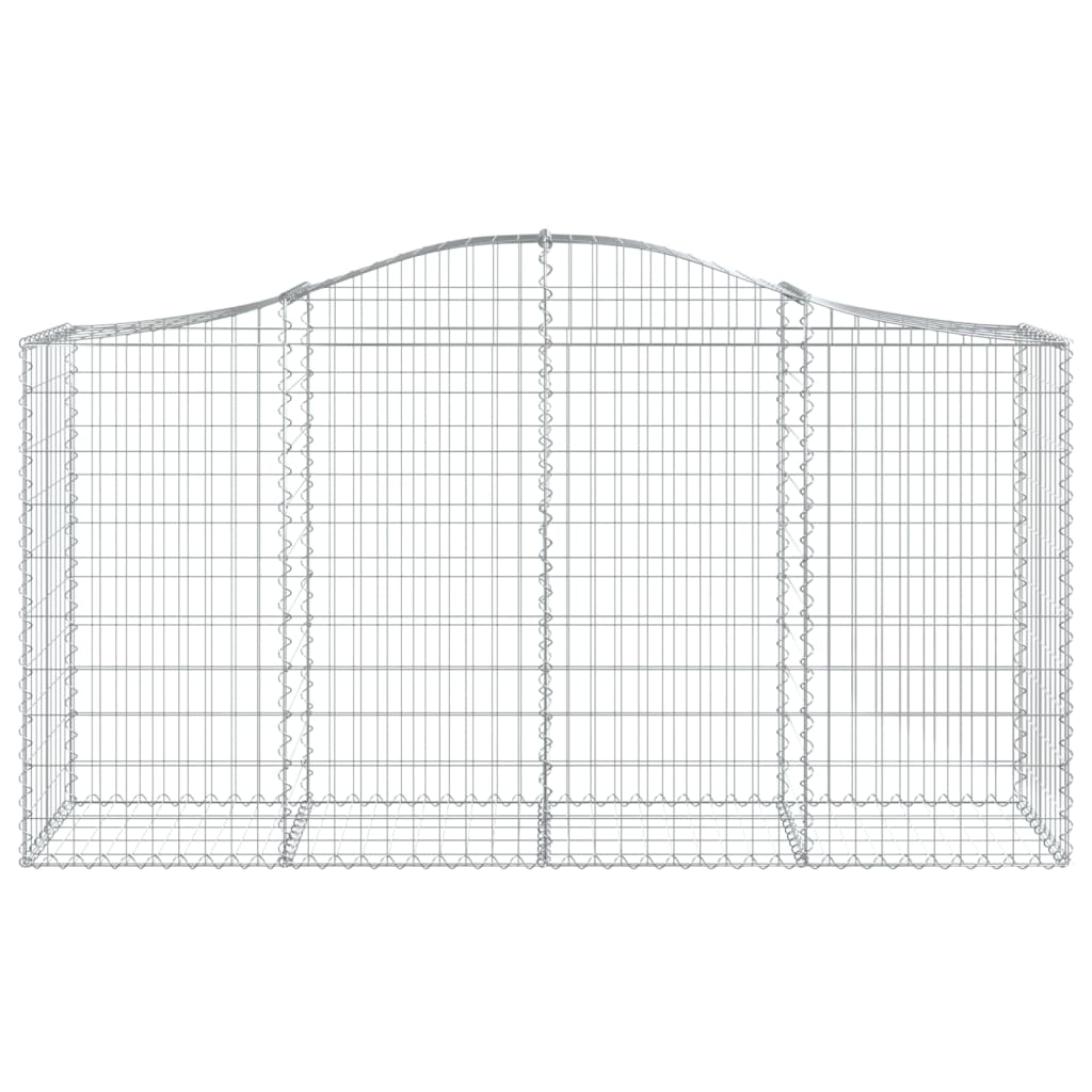 Cesti Gabbioni Ad Arco 25 Pz 200x50x100/120 Cm Ferro Zincato - Image 4